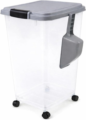Pet food storage container - food,