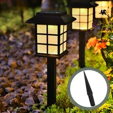  10 Pcs Ground Luminous Lamp Garden Spikes Heavy Duty Light Stakes