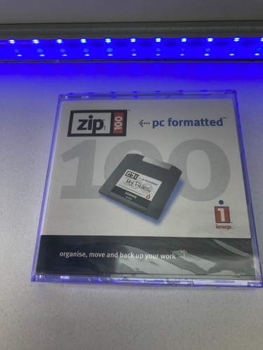 Iomega zip 100mb disk 247 - disk, pc