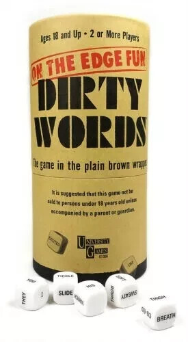 Dirty words and dice - 18, up