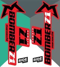 Marzocchi Z1 Decal Kit | Red