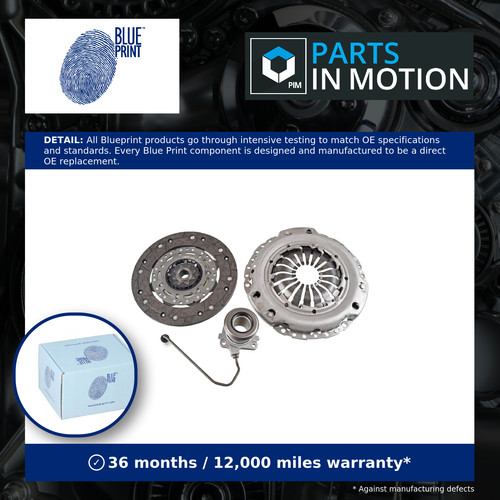 Clutch kit 3pc - clutch,