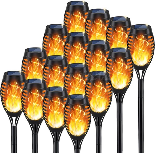 Led flame effect solar - flame,