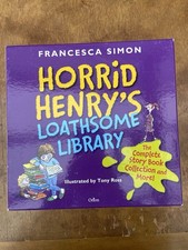 Horrid Henry Box Set Loathsome Library 30 Book Complete Set Francesca Simon VGC