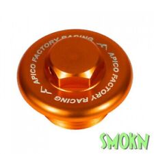 KTM Oil Filler Plug SX 50 65 09-25 85 03-25 Apico Billet Alloy Cap Orange