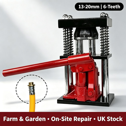 Manual hydraulic hose crimper - manual,