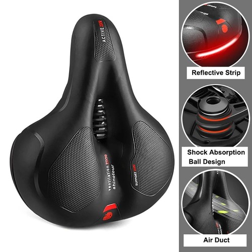 Comfort bike saddle - saddle, road