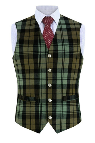 Scottish tartan waistcoat vest - scottish,
