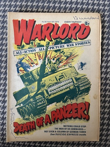 Warlord comic may 8th - comic, 85
