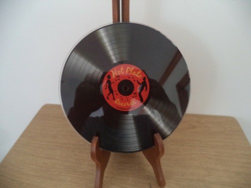 Vintage hot plate records - records, la