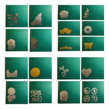Hot Foil Plates - Flowers