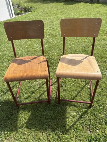 Vintage stacking chairs metal - stacking,