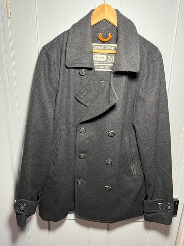 Superdry men black xl - black,