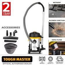 Industrial Vacuum Cleaner Wet And Dry with Performance Motor Wet & Dry - 18L