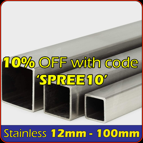 Stainless steel square tube - stainless,