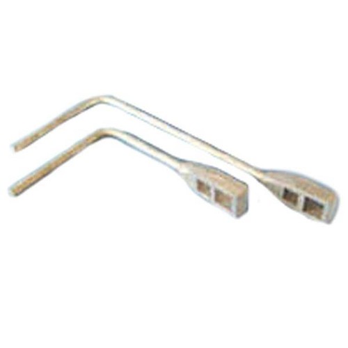 Galvanised double head - double, canal