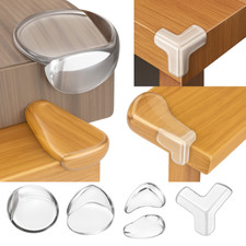 Rubber Furniture Corner Edge Table Cushion Guard Protector Baby Safety Clear