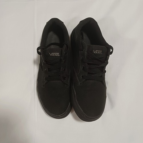 Vans black canvas shoes - vans,