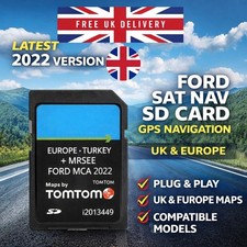 Ford MCA Sat Nav SD Card 2022