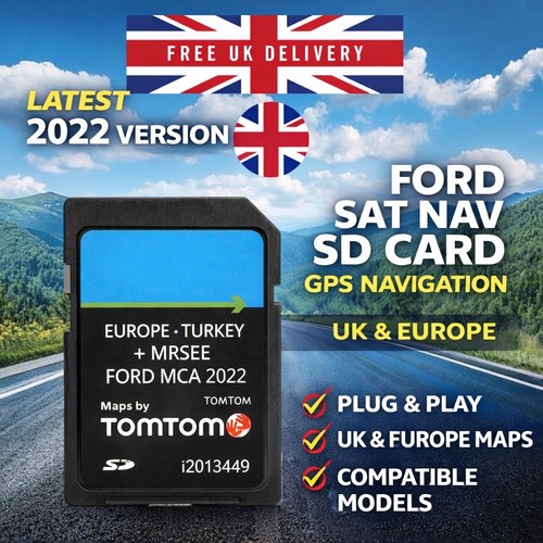 Ford mca sat nav card - mca, sd