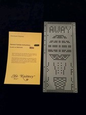 Knittery Punchcard Suit Brother Knitting Machine 