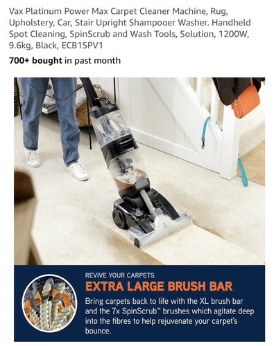 Vax platinum power max - vax,