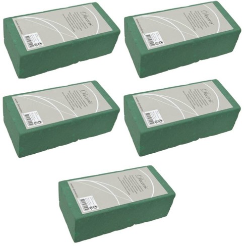 Green floristry foam brick - 5, x