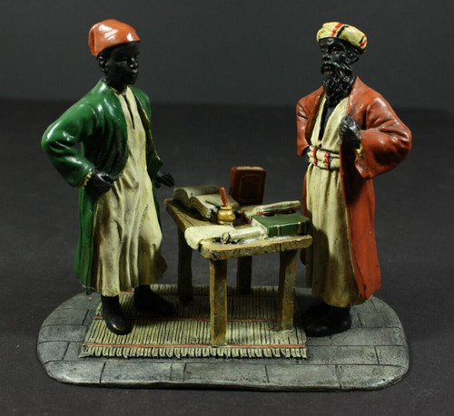 Vienna bronze statue arabic - bronze, statue,