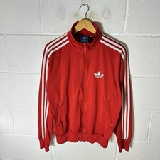 Adidas Jacket Mens Medium Red