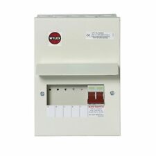 Wylex NM506L Amendment 3 Metal Clad 5 way Consumer Unit with 100A Main Switch 