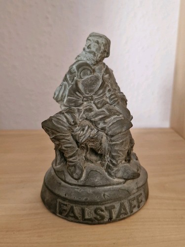 Vintage cast stone falstaff - cast,