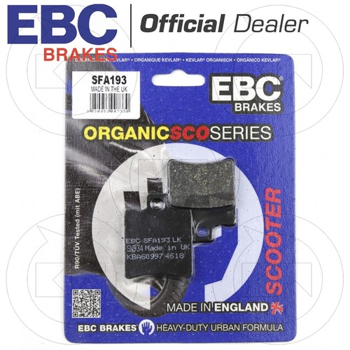 Brake pads anterior ebc sfa193 - brake,
