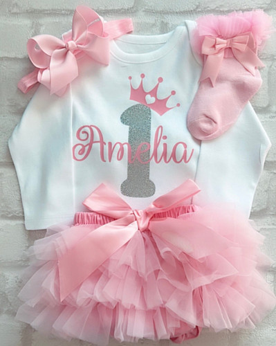 Personalised 1st birthday tutu - personalised,