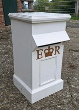 Handmade Wedding Postbox, well made sturdy wooden post box
