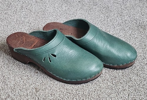 Traditional wooden clogs - wooden,