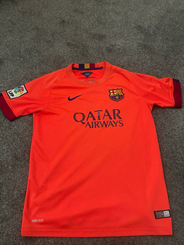Nike barcelona away shirt - barcelona,