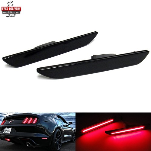Black rear bumper - 2x,