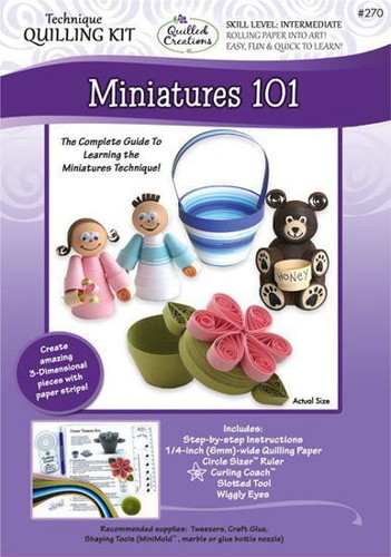 Quilled creations miniatures - quilled,
