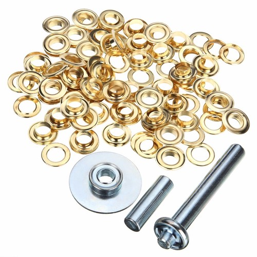 Gold eyelets grommet with - gold,