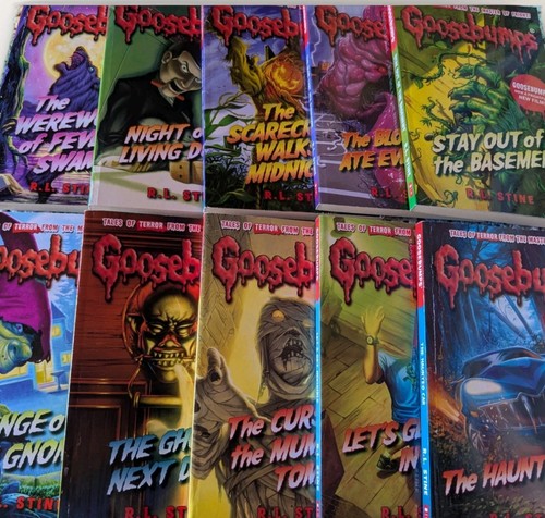 Goosebumps books bundle x10 - goosebumps,