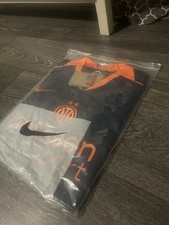Inter Milan 25/26 Third Shirt – Thunder Blue & Safety Orange – Size Large– BNWT