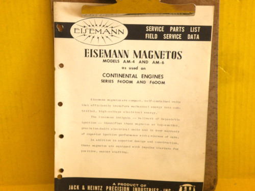 Eisemann magneto am - magneto, am-4