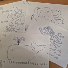 Iron On Embroidery Transfers