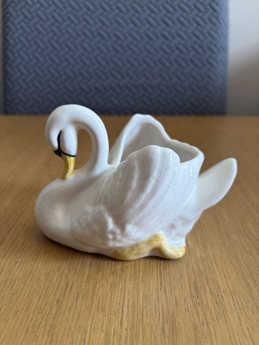 Sylvac swan planter - planter, 1127