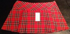 NEW WOMENS GIRLS SIZES 8-18 TARTAN CHECK PLEATED SHORT MINI MICRO HIPSTER SKIRT