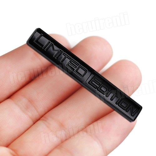 Black limited edition logo - black,