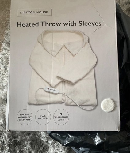 Electric heated throw with - electric,
