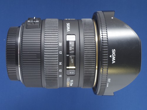 Sigma 20mm 5 - 10-20mm, ex