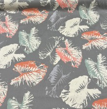 Harlequin Palmetto Coral/Mint Fabric