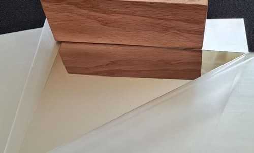 Silver acrylic mirror perspex - silver,